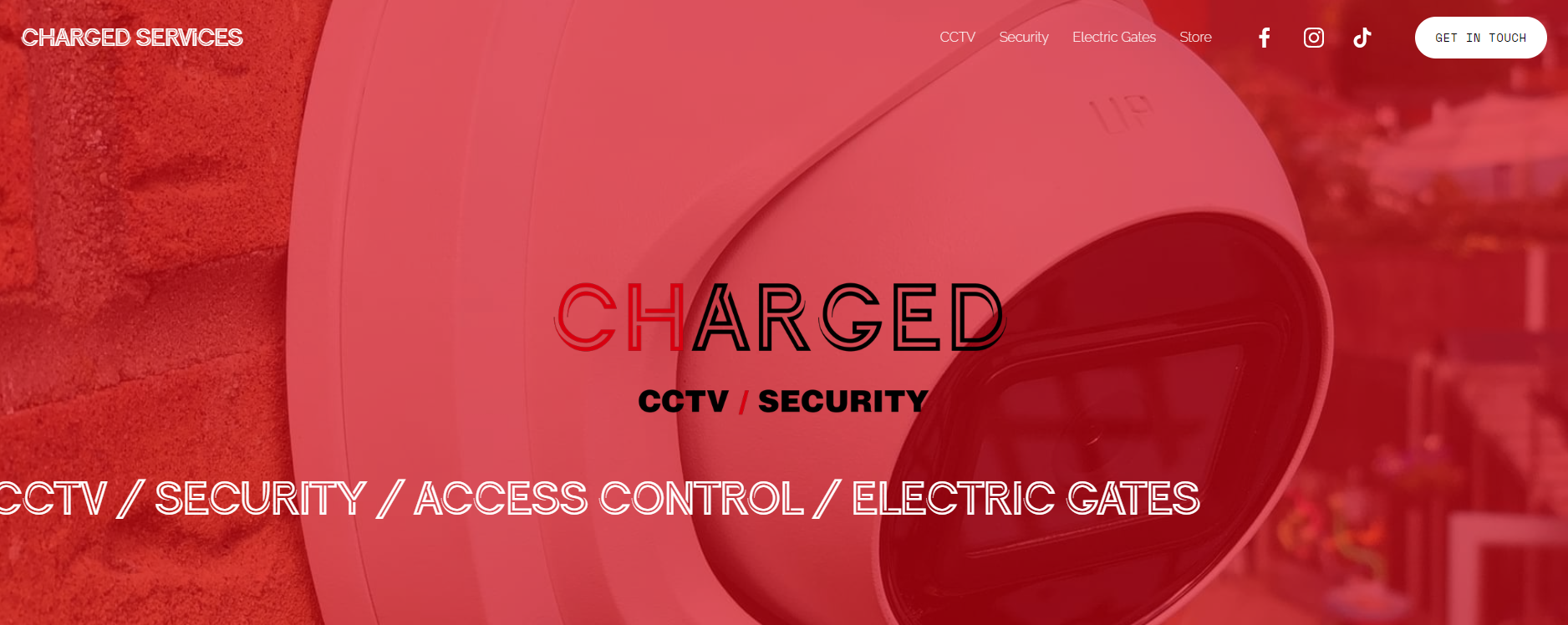Charged Services Ltd Website
