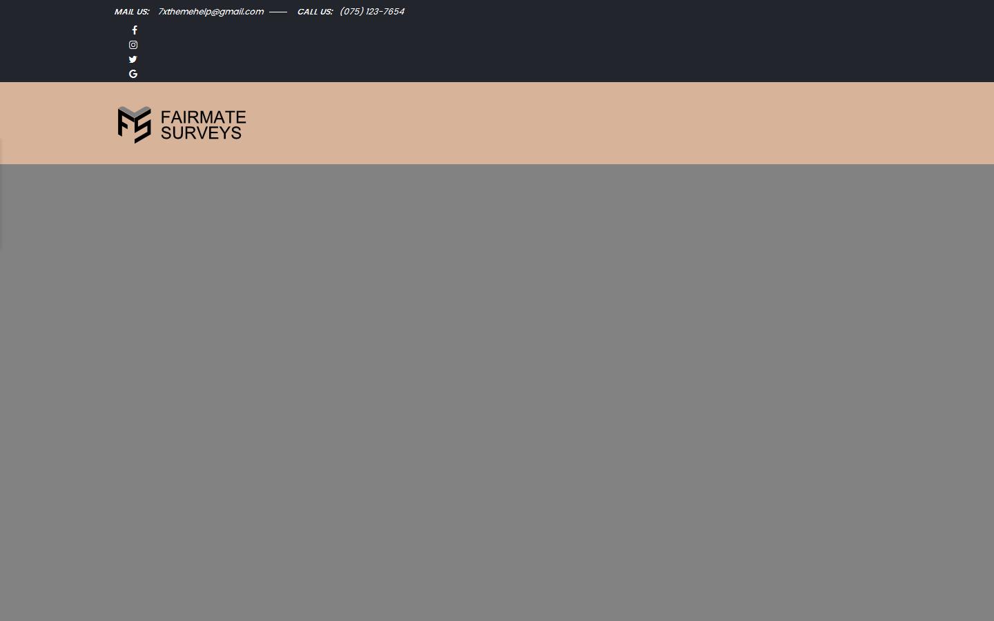 Fairmate Surveys Website