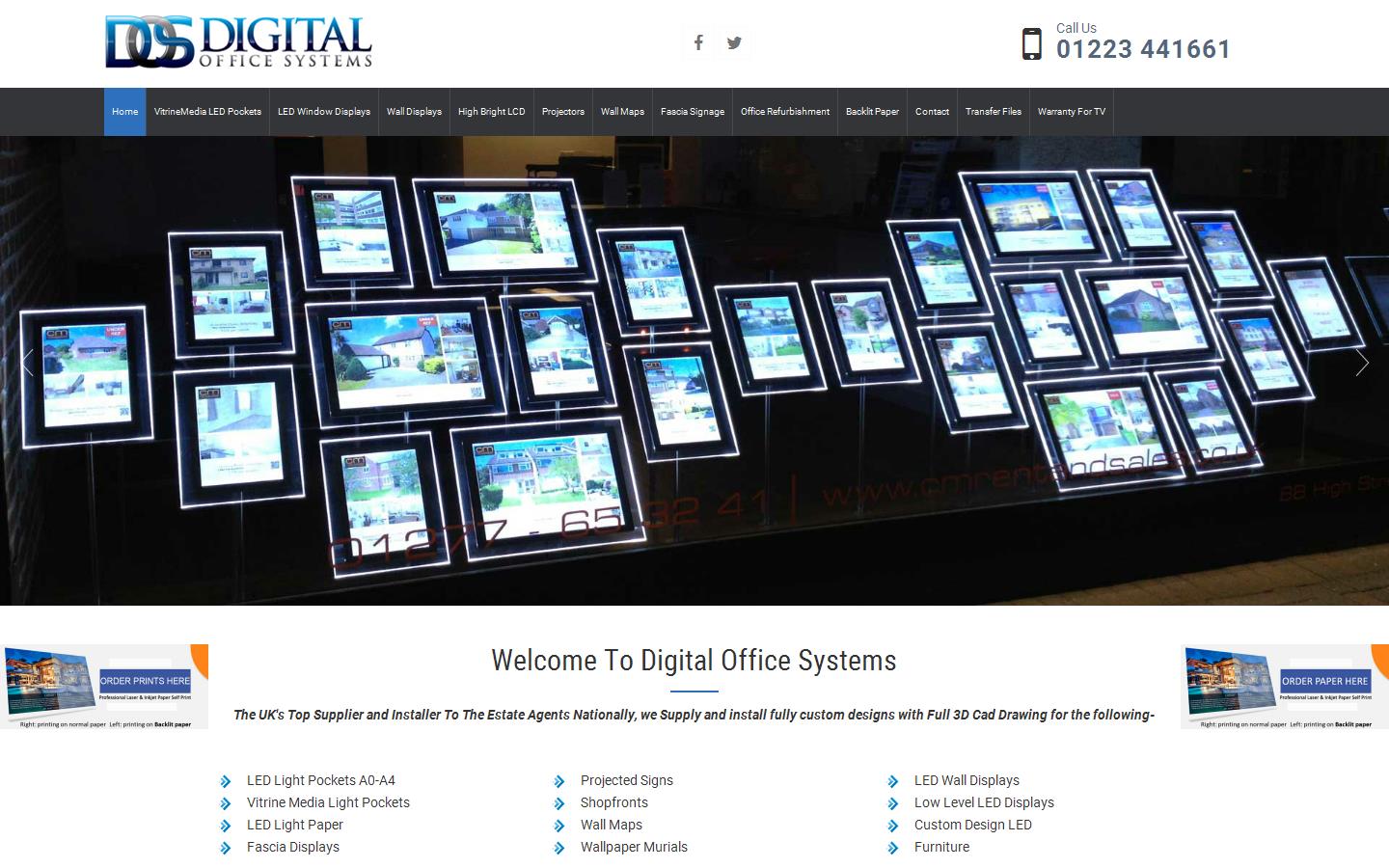 Digital Office Systems Ltd. Website