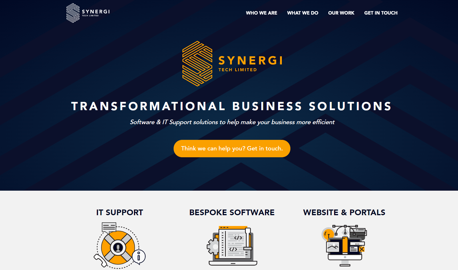 Synergi Technology Ltd Website
