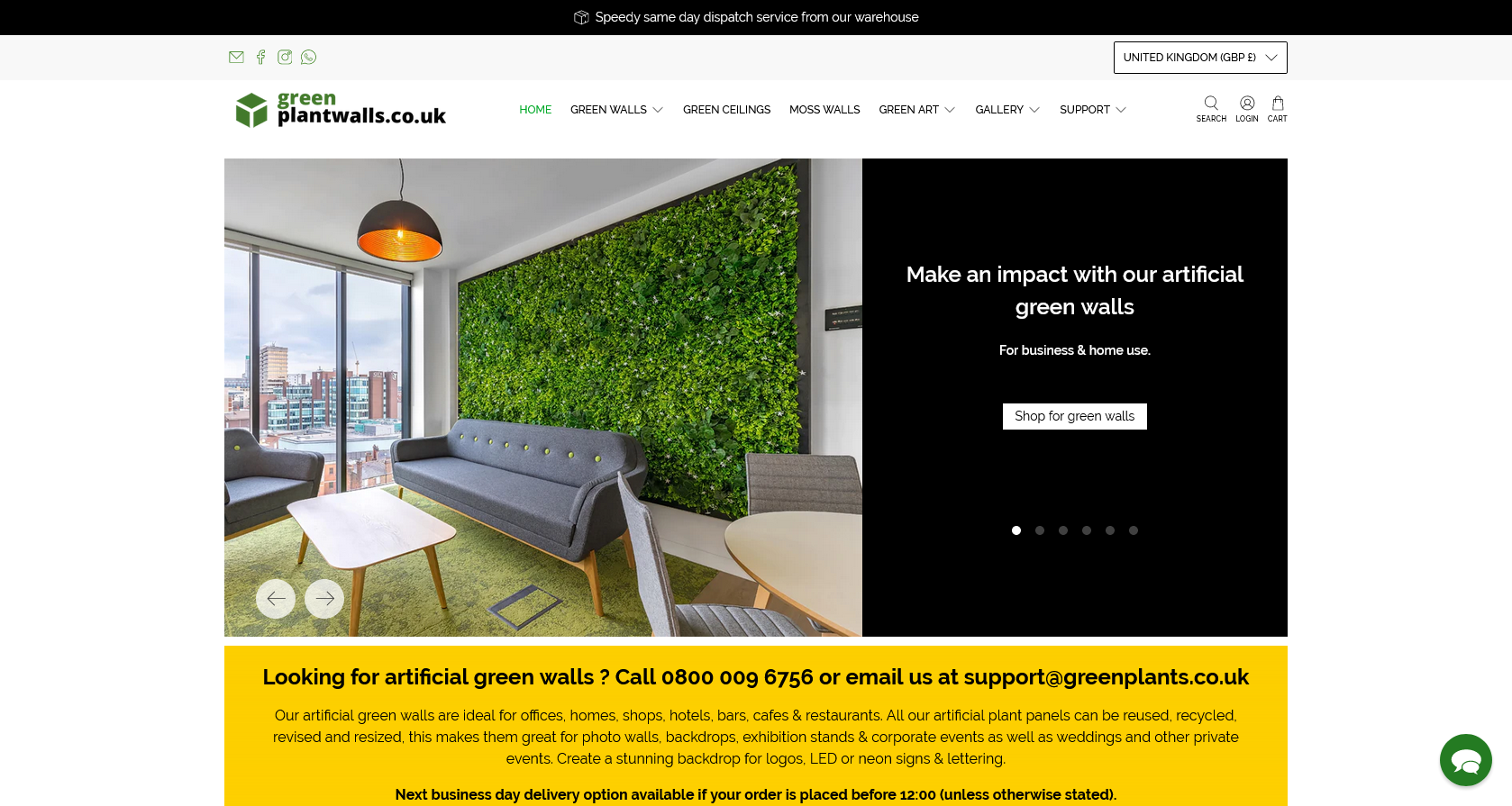 Greenplants Group Ltd Website