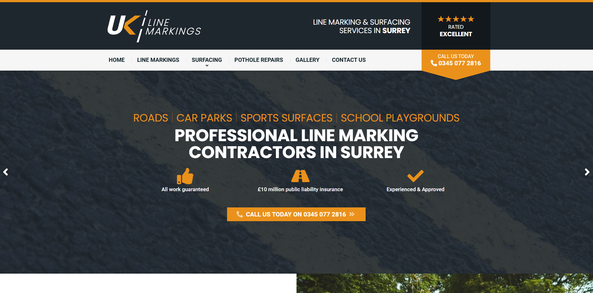 UK Line Markings Website