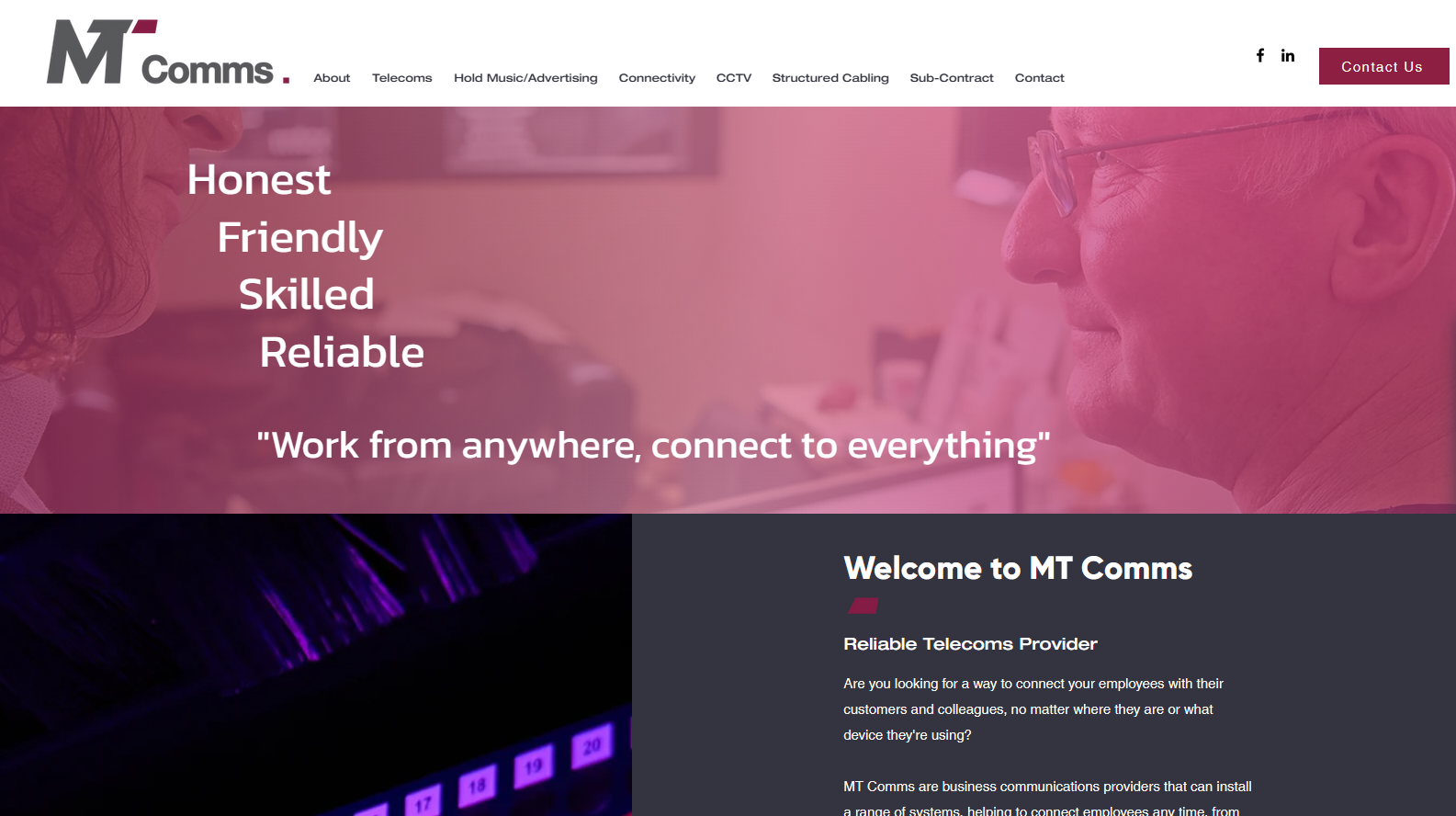 MT Comms Website