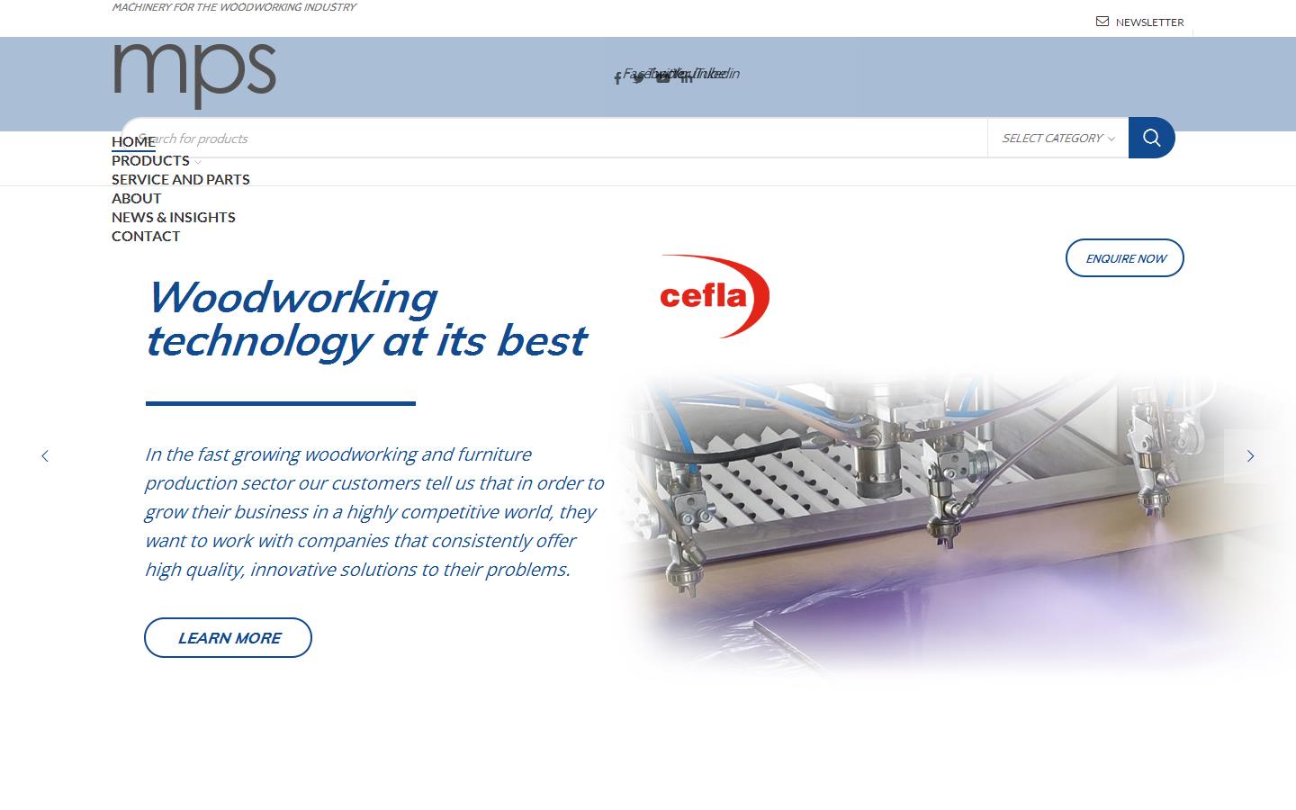 MPS Machines Website