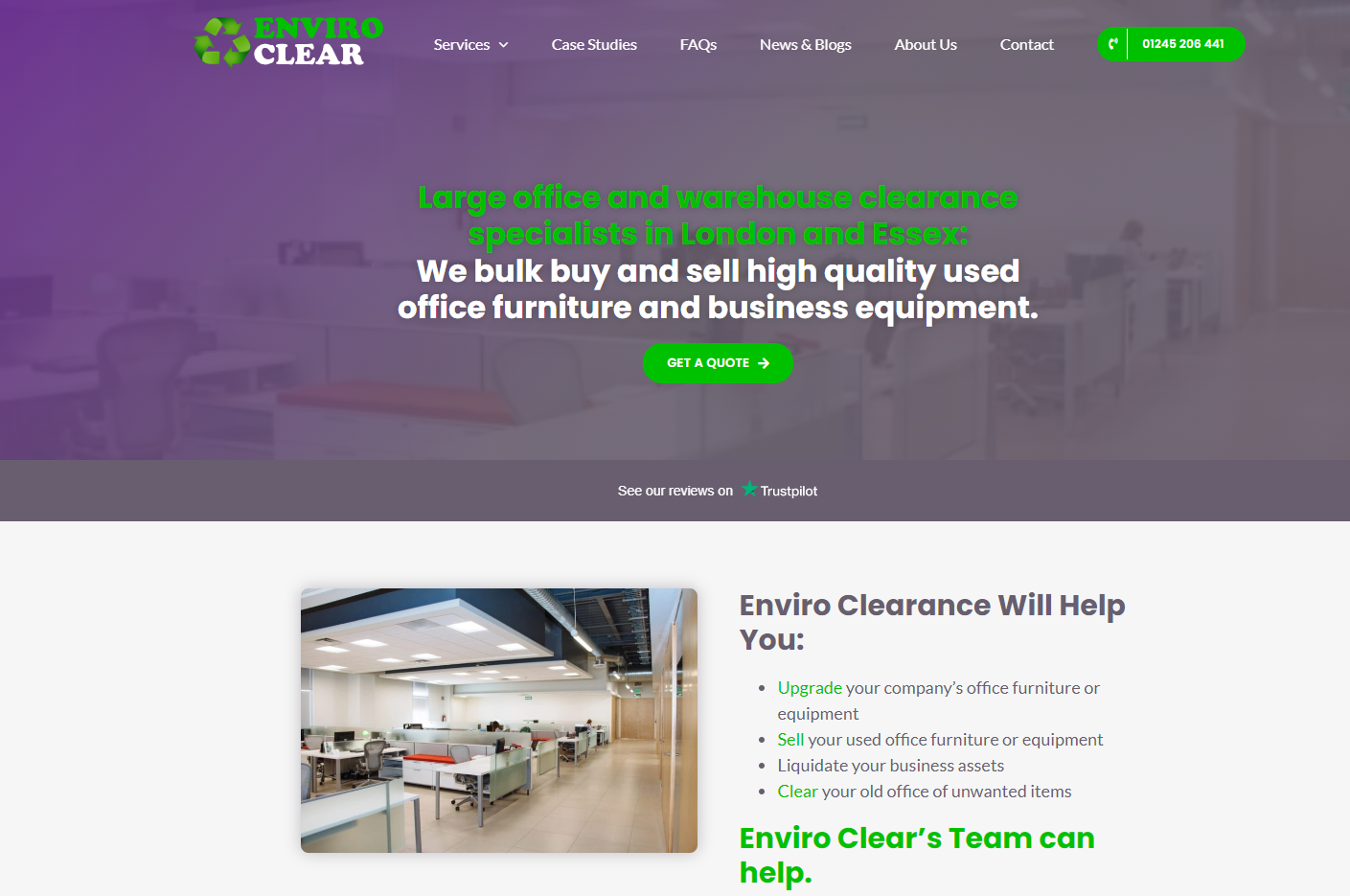 Enviro Clear Website