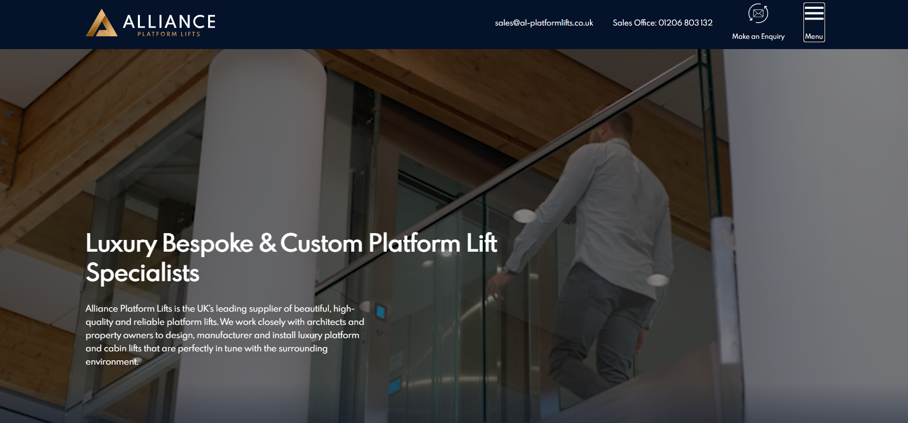 Alliance Platform Lifts Website
