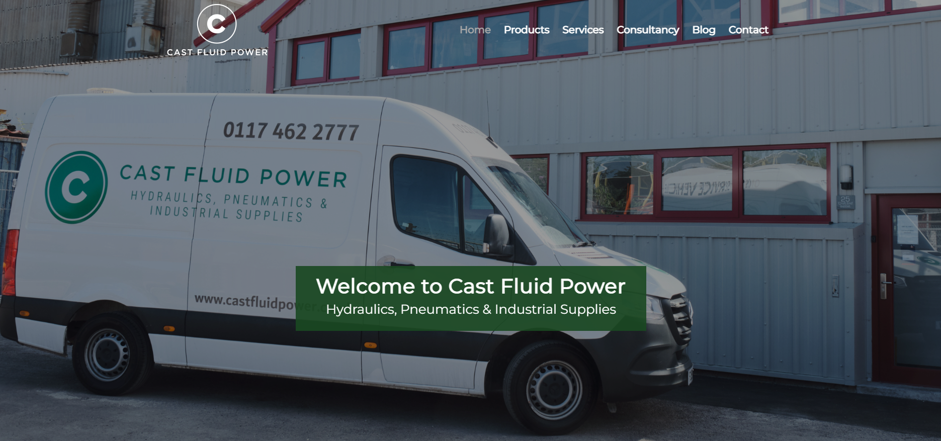Cast Fluid Power Ltd Website