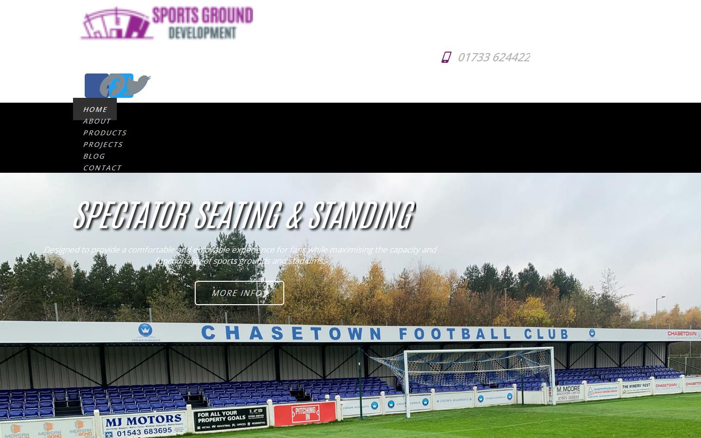 Sports Ground Development LTD Website