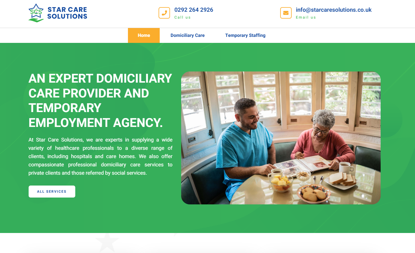 Star Care Solutions Website