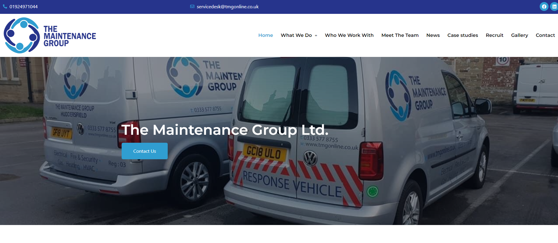 The Maintenance Group Ltd Website