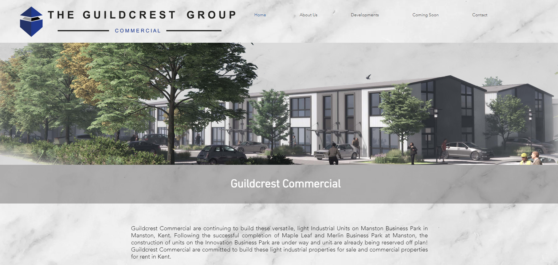 Guildcrest Commercial Website