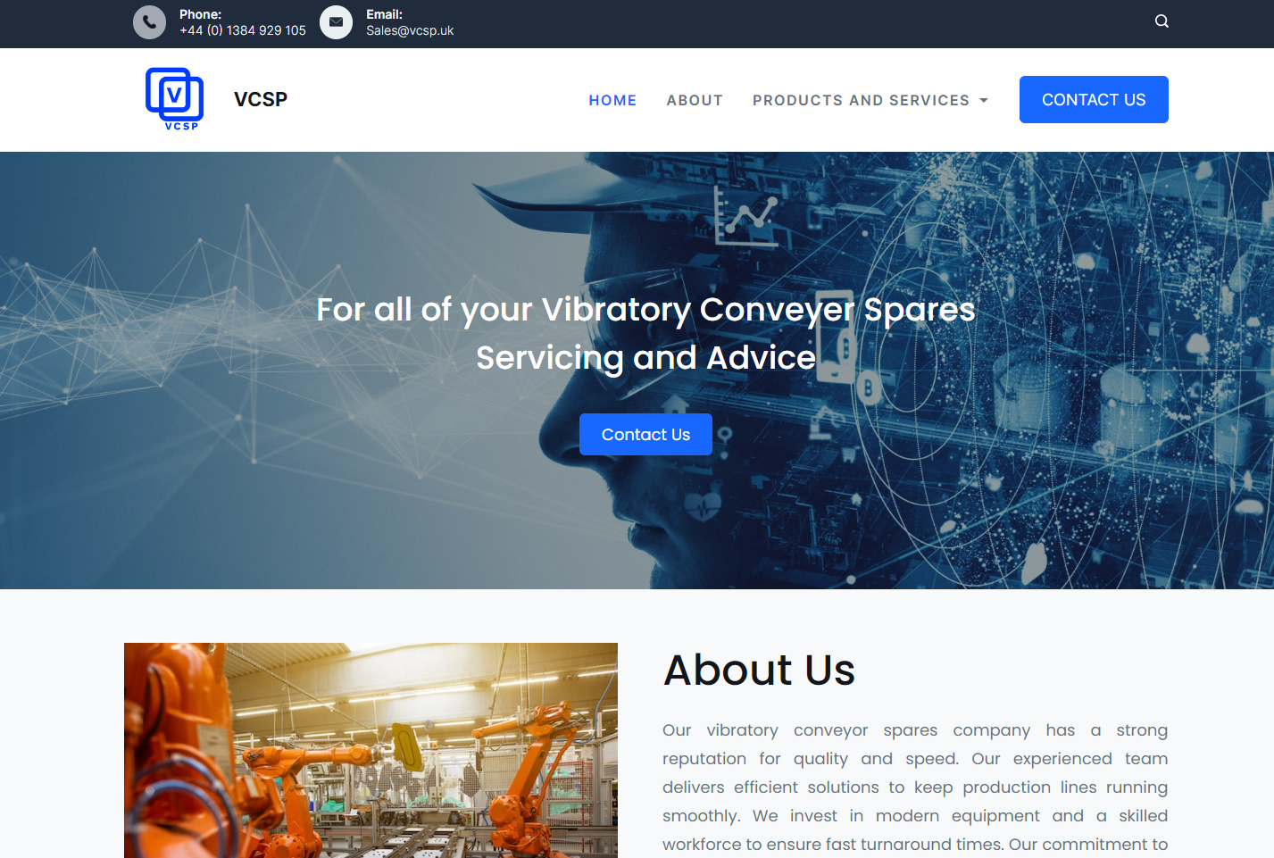 VCSP ltd Website