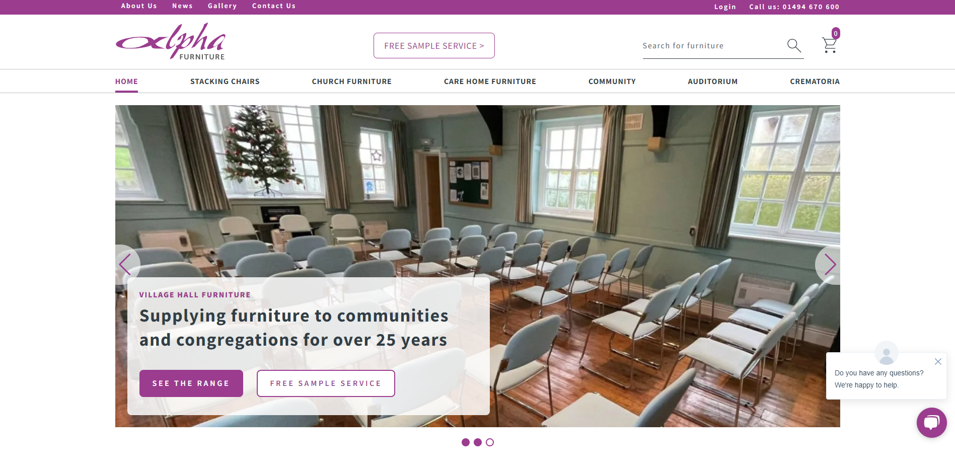 Alpha Furniture Website