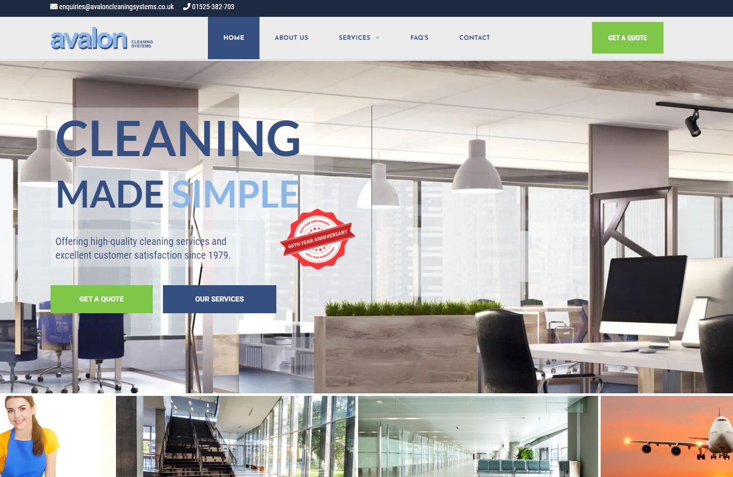 Avalon Cleaning Systems Website