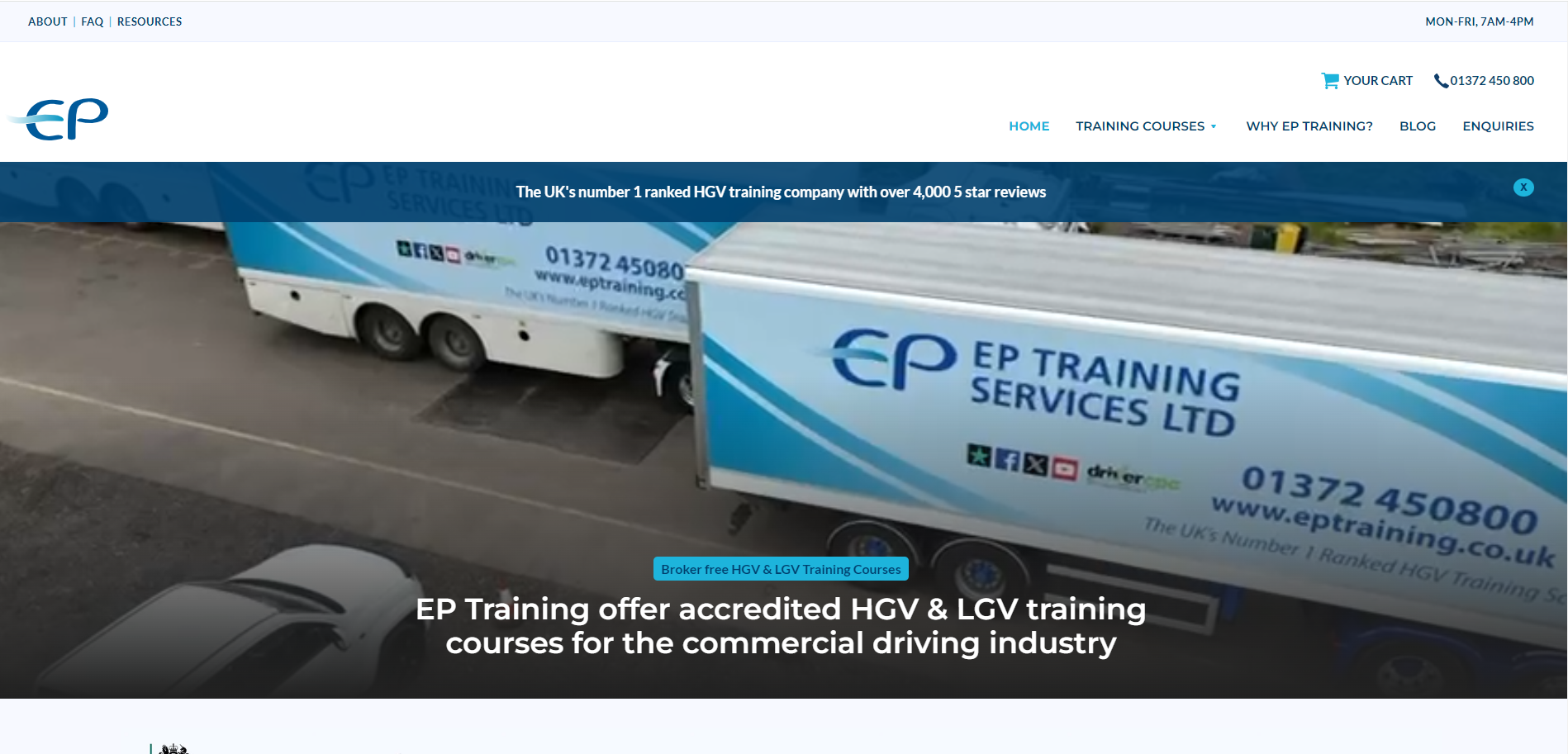 EP Training Website