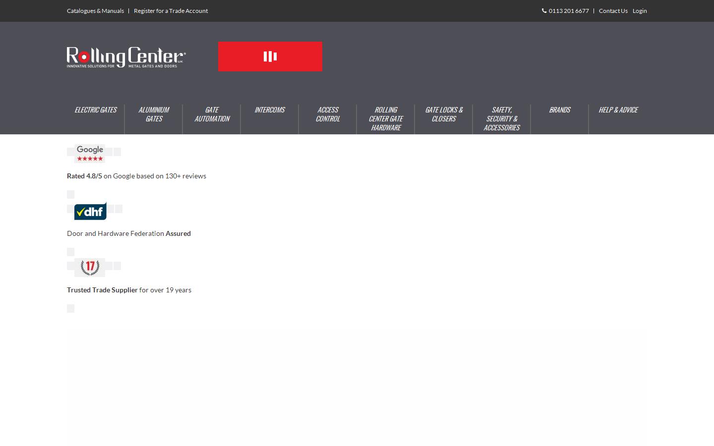 Rolling Center Ltd Website