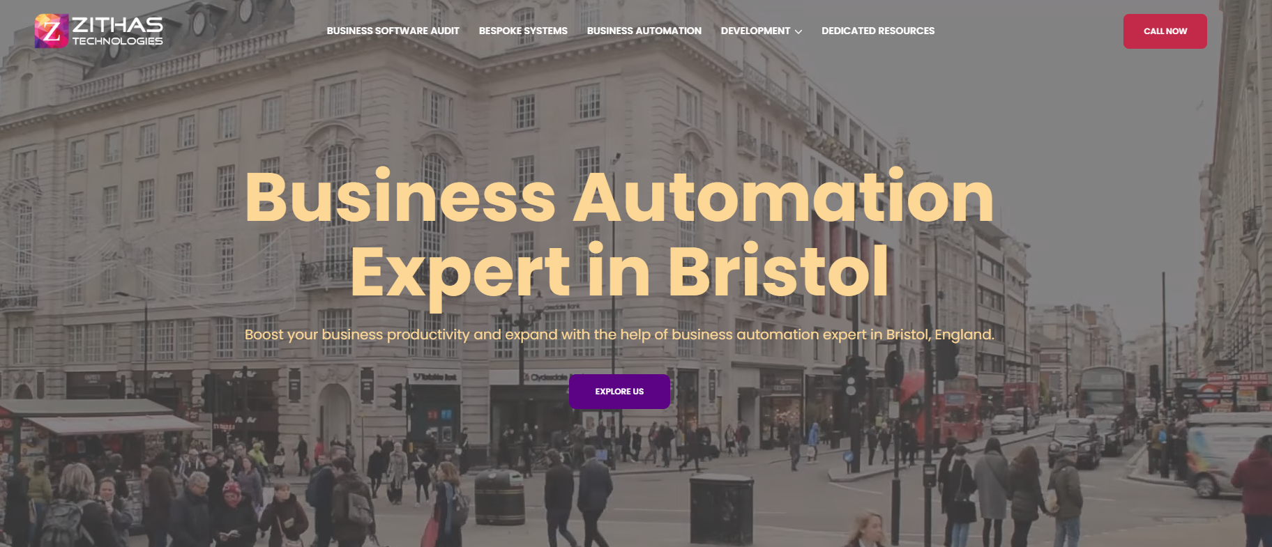 Zithas Technologies UK Website