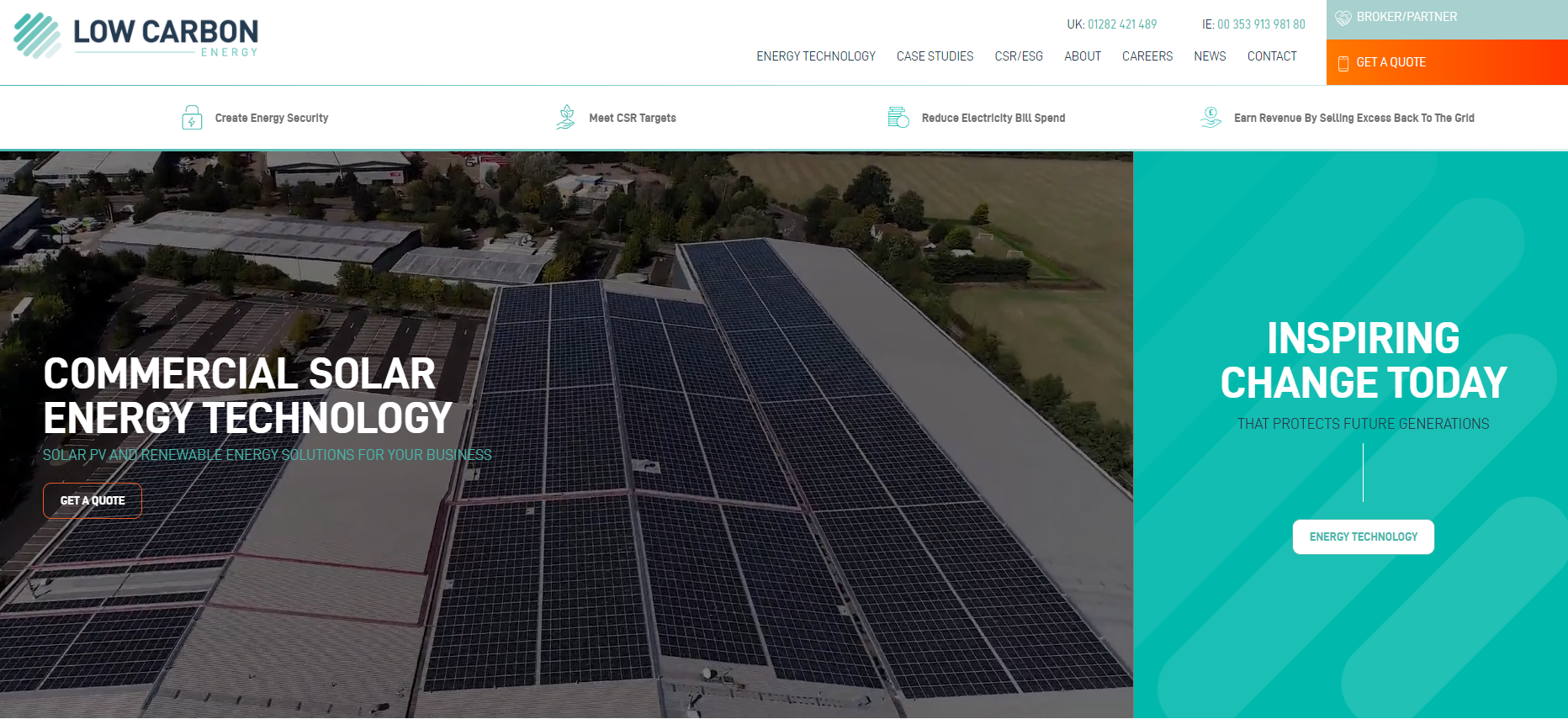 Low Carbon Energy  Website