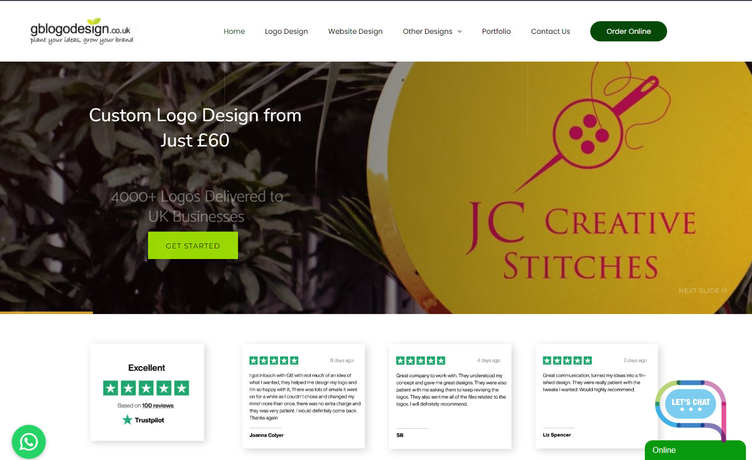 GB Logo Design Website