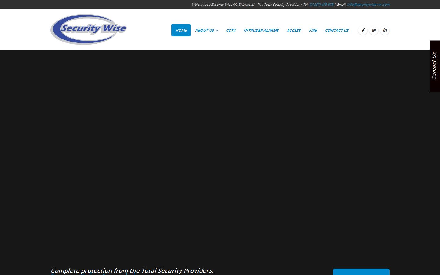 Security Wise (N.W) Ltd Website