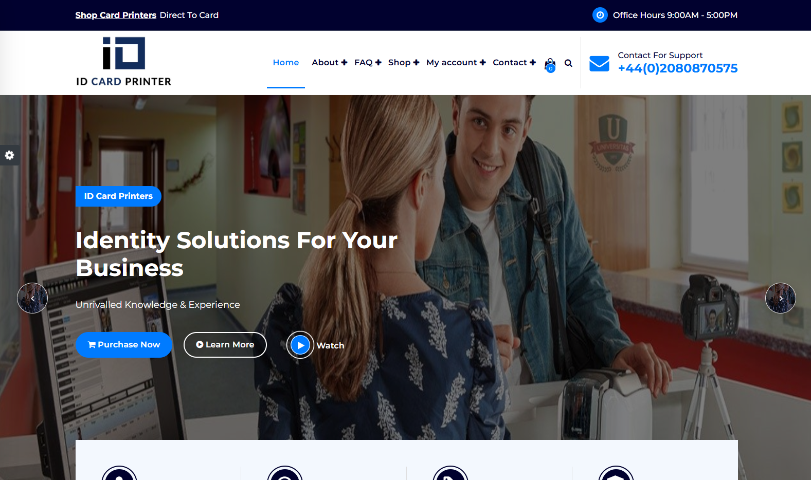 ID Card Printer Website