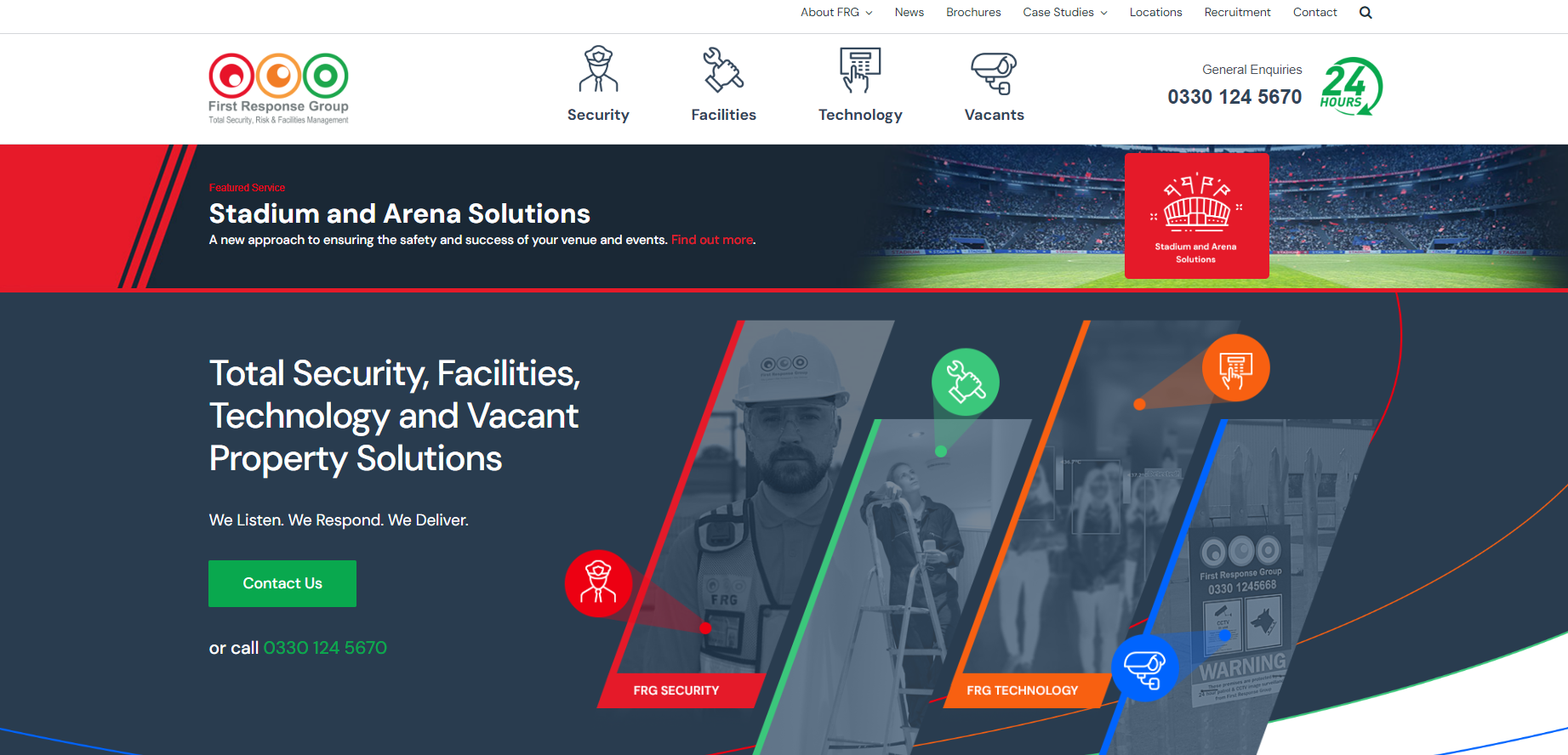 First Response Group Website