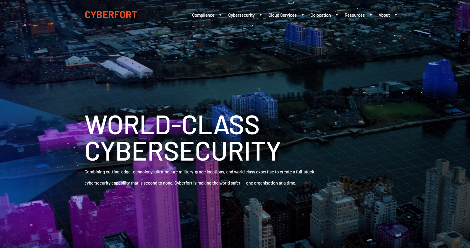 Cyberfort Group Ltd Website