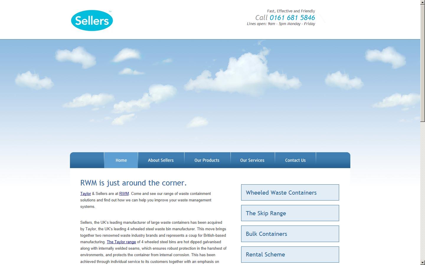 Sellers Engineering Ltd Website