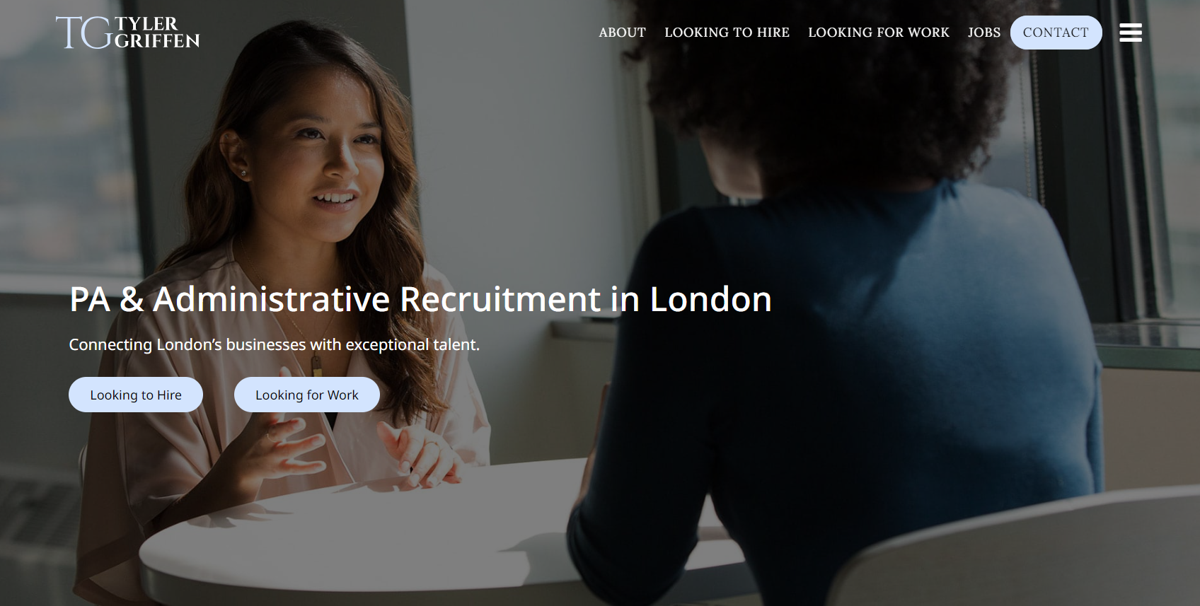 Tyler Griffen Recruitment Website