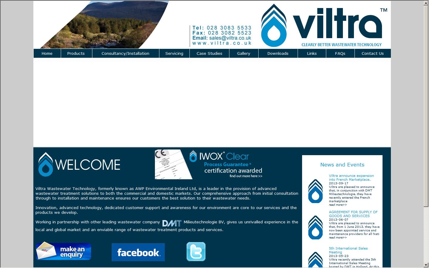 Advanced Waste Water Projects Website