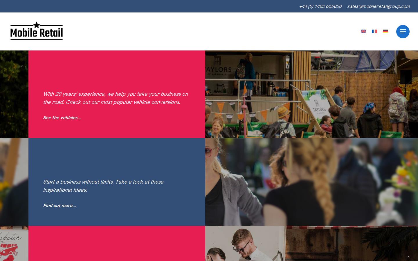 Mobile Retail Group Website