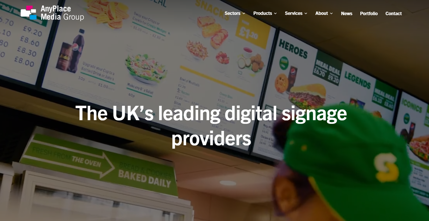 AnyPlace Media Group Website