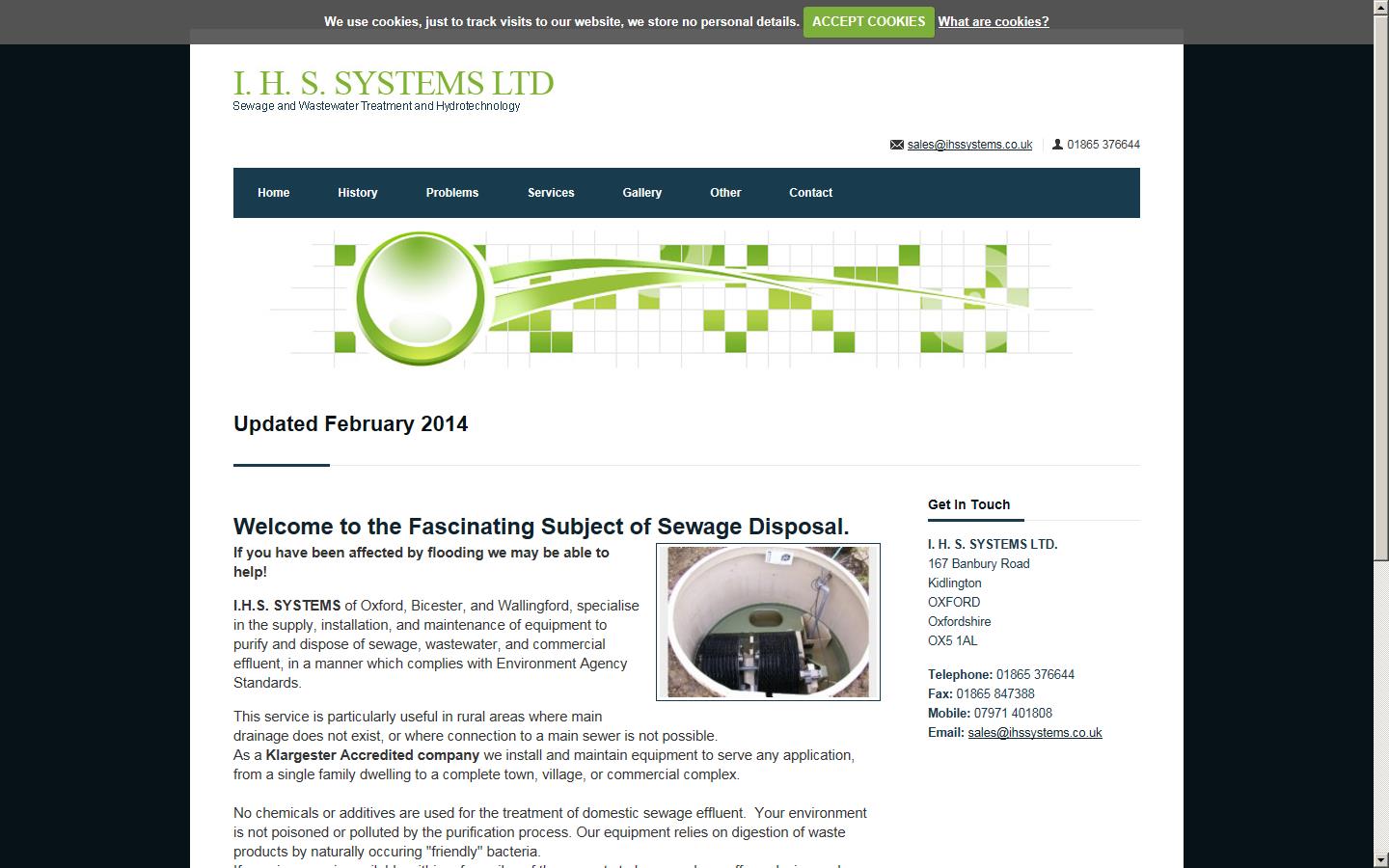 IHS Systems Website