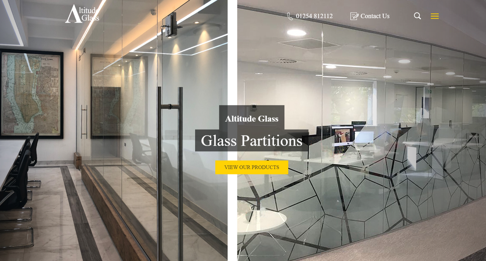 Altitude Glass  Website