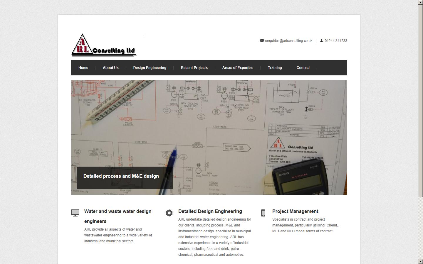 A R L Consulting Ltd Website
