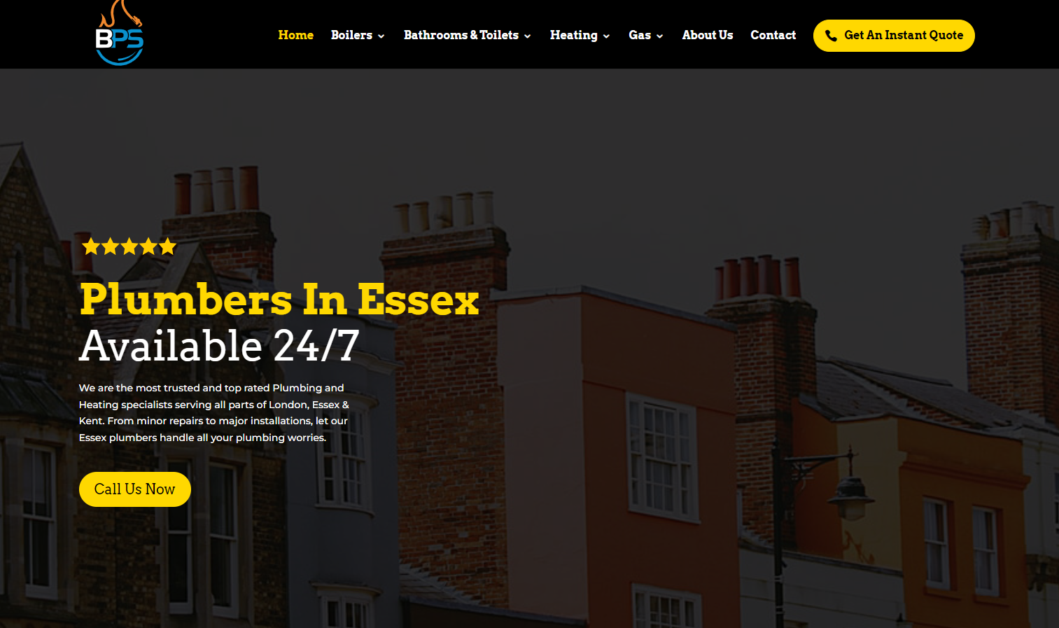 BPS Plumbing & Heating Website