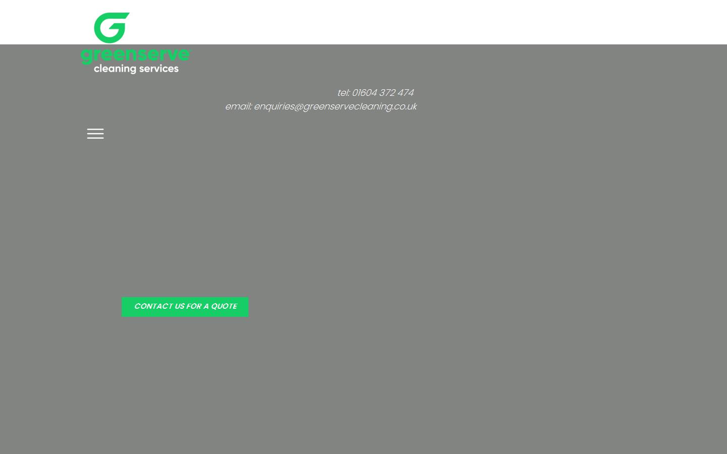 Greenserve Cleaning Services Ltd Website