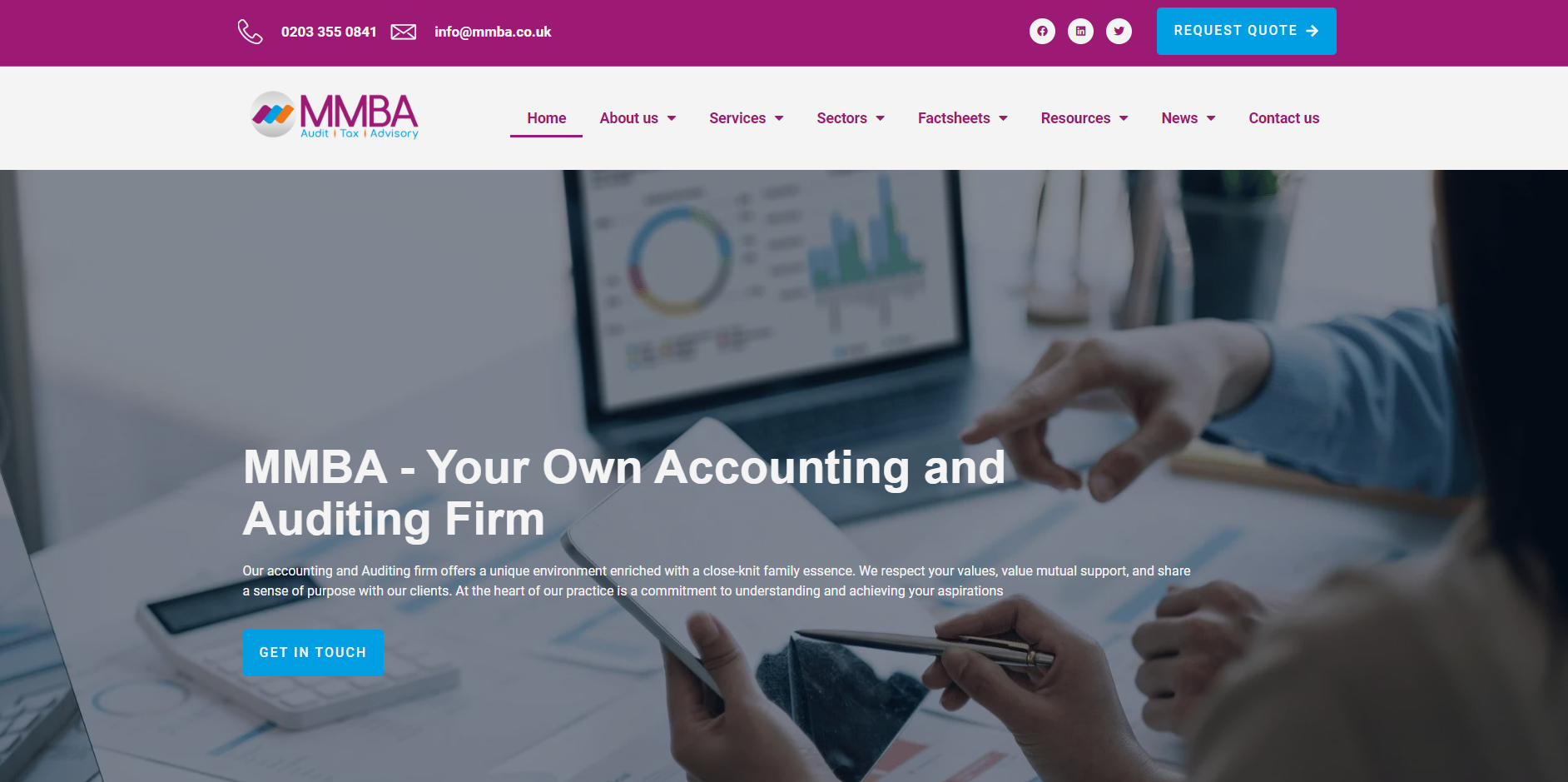 MMBA Accountants Ltd Website