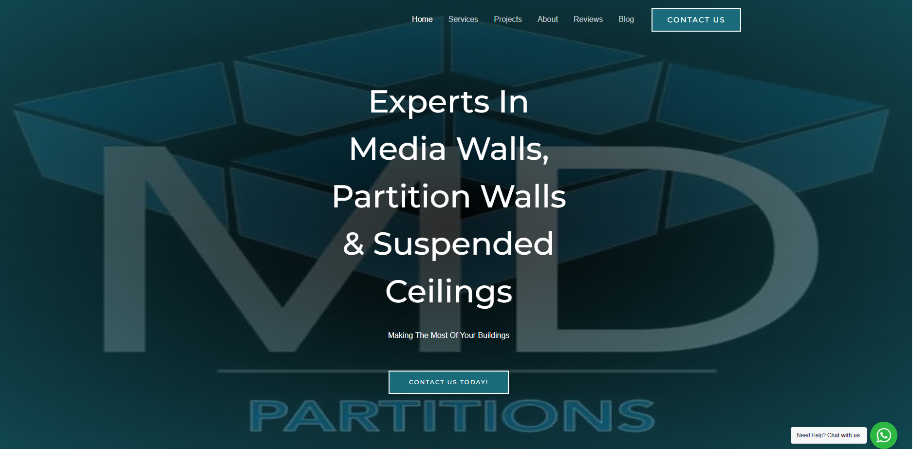 MD Partitions Website