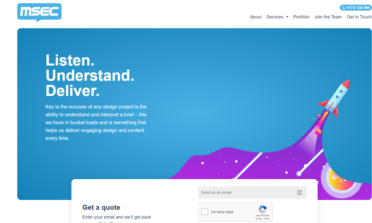 MSEC Marketing Website