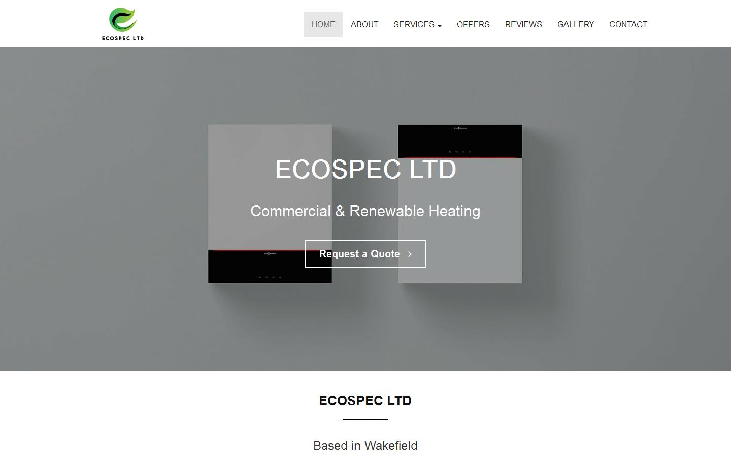 Ecospec Ltd Website