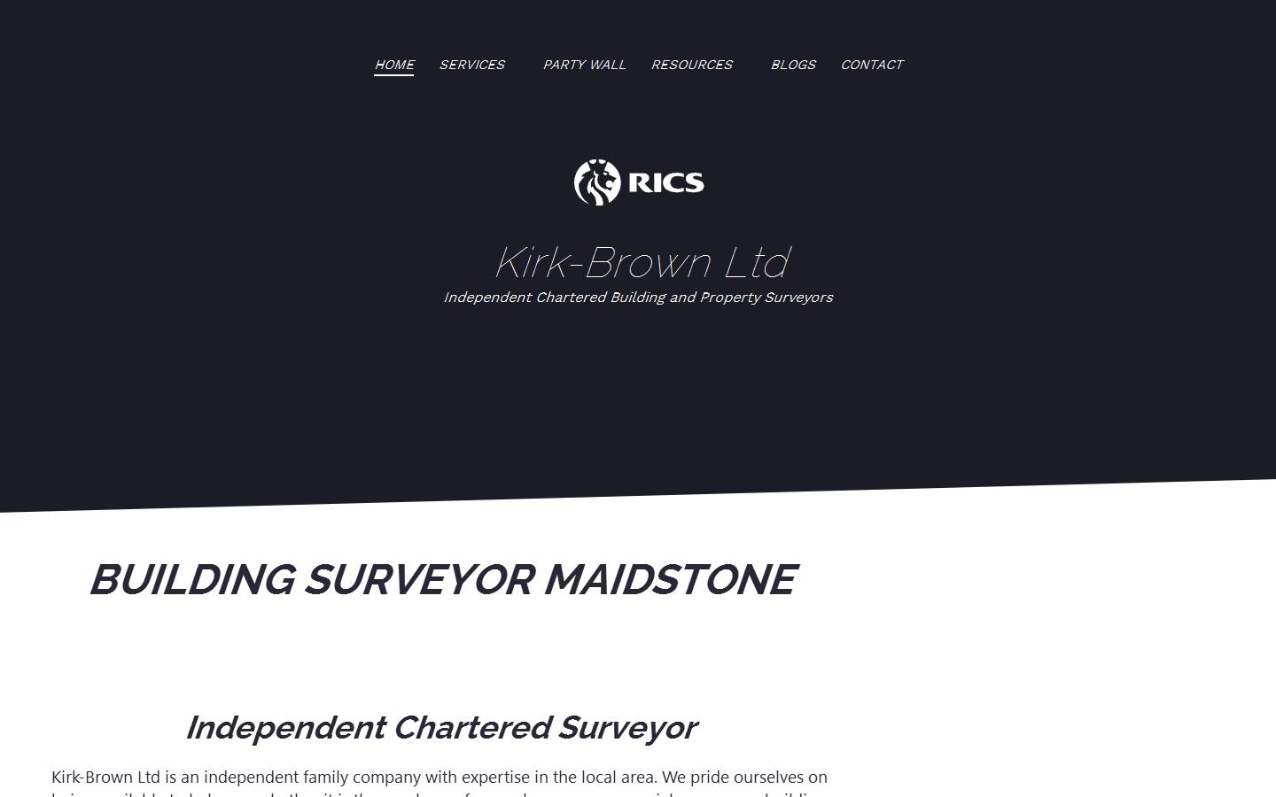 Kirk-Brown Ltd Website
