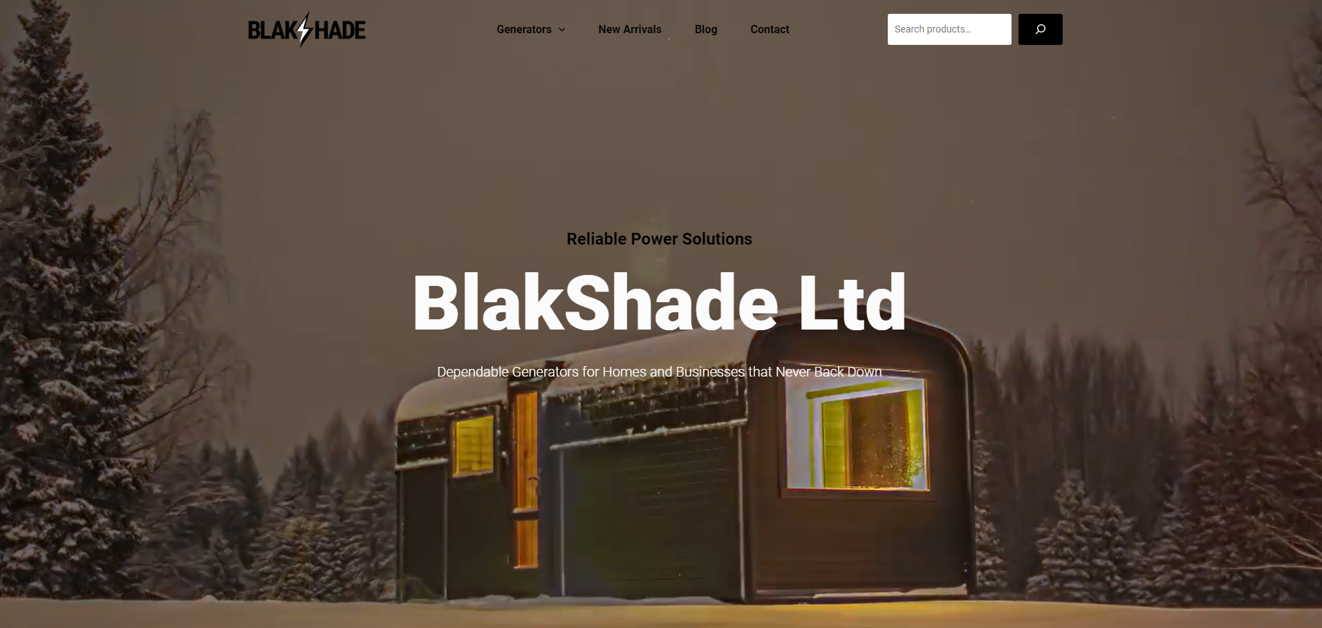 BlakShade Ltd Website