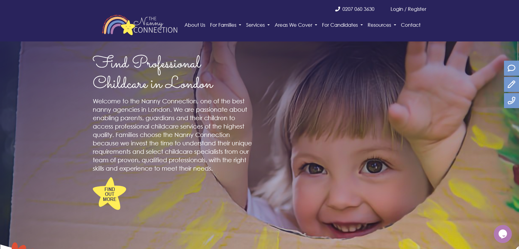 The Nanny Connection Website