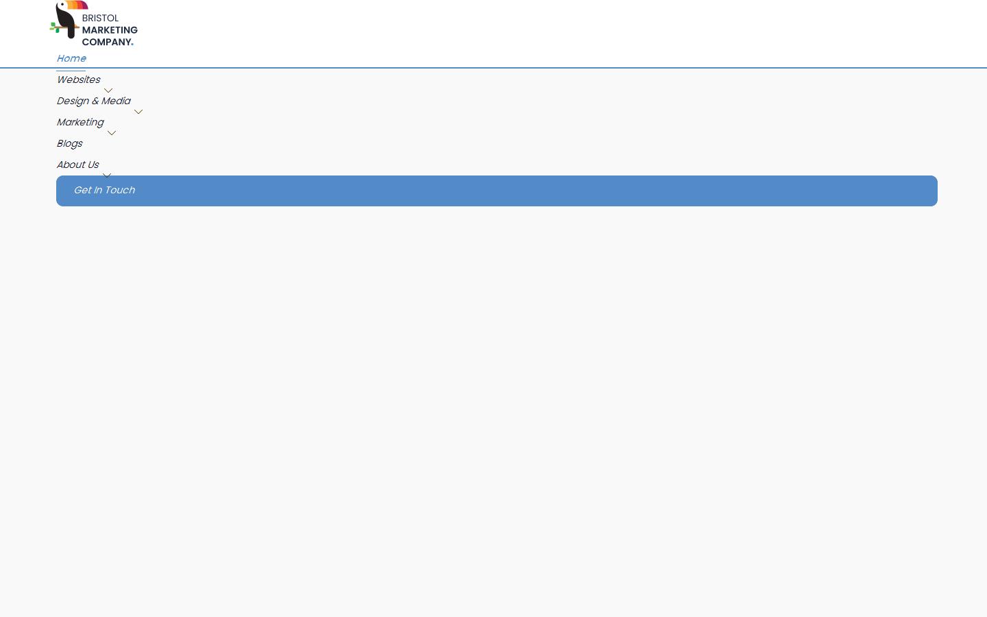 Bristol Marketing Company Website
