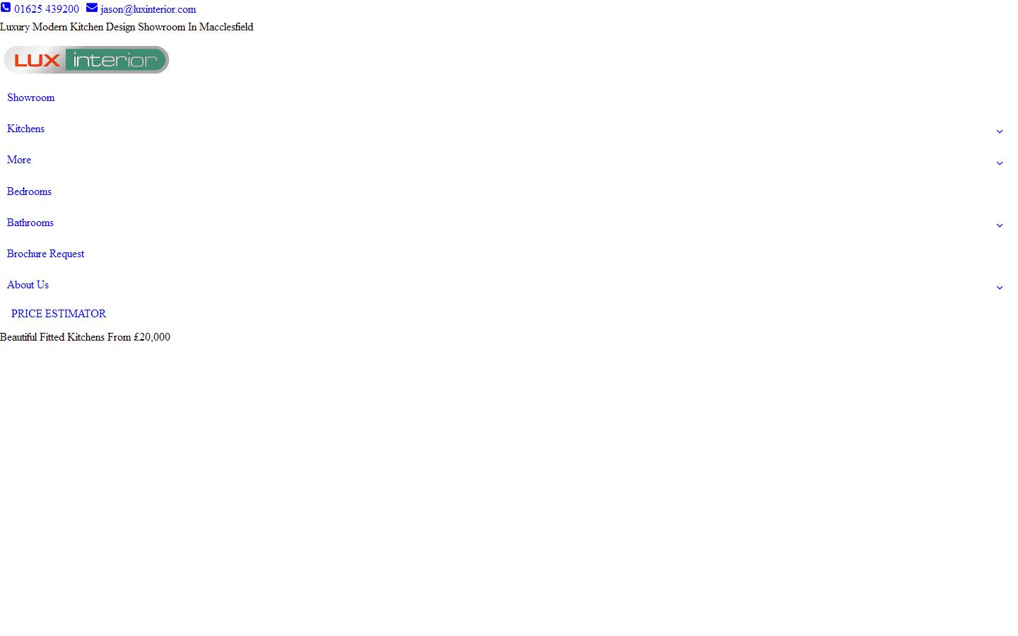 Lux Interior Website