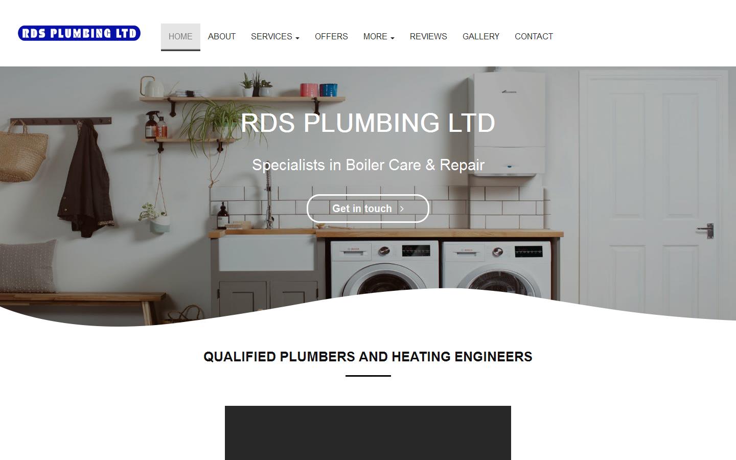 RDS Plumbing Ltd Website