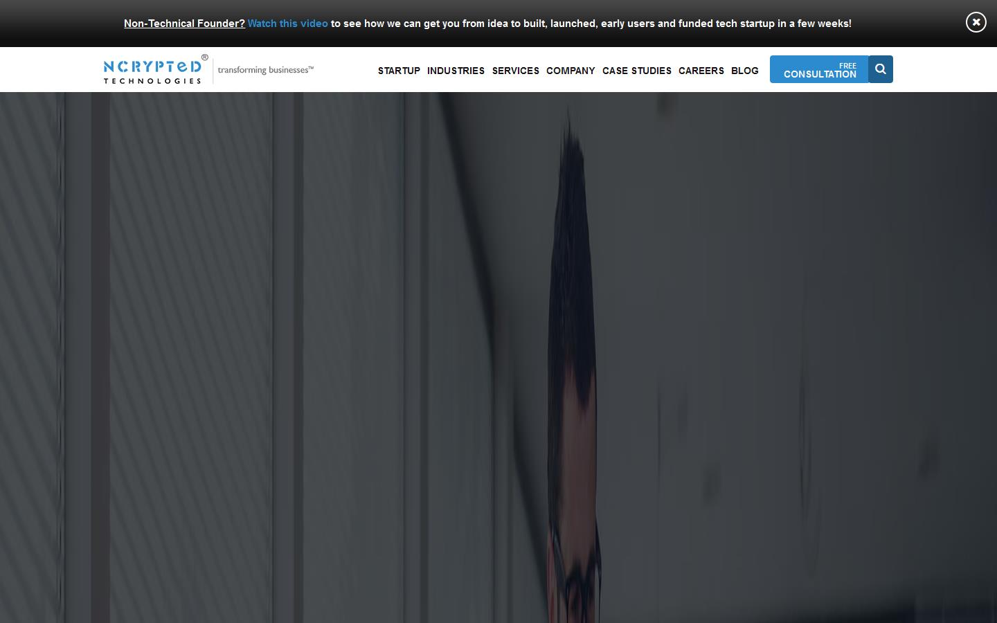 Ncrypted Technologies Ltd Website