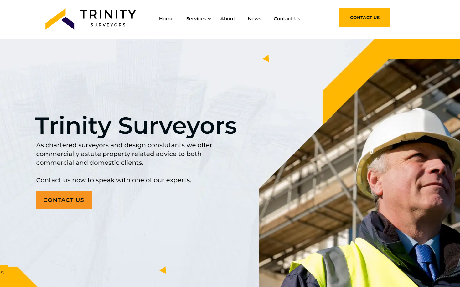 Trinity Surveyors Website