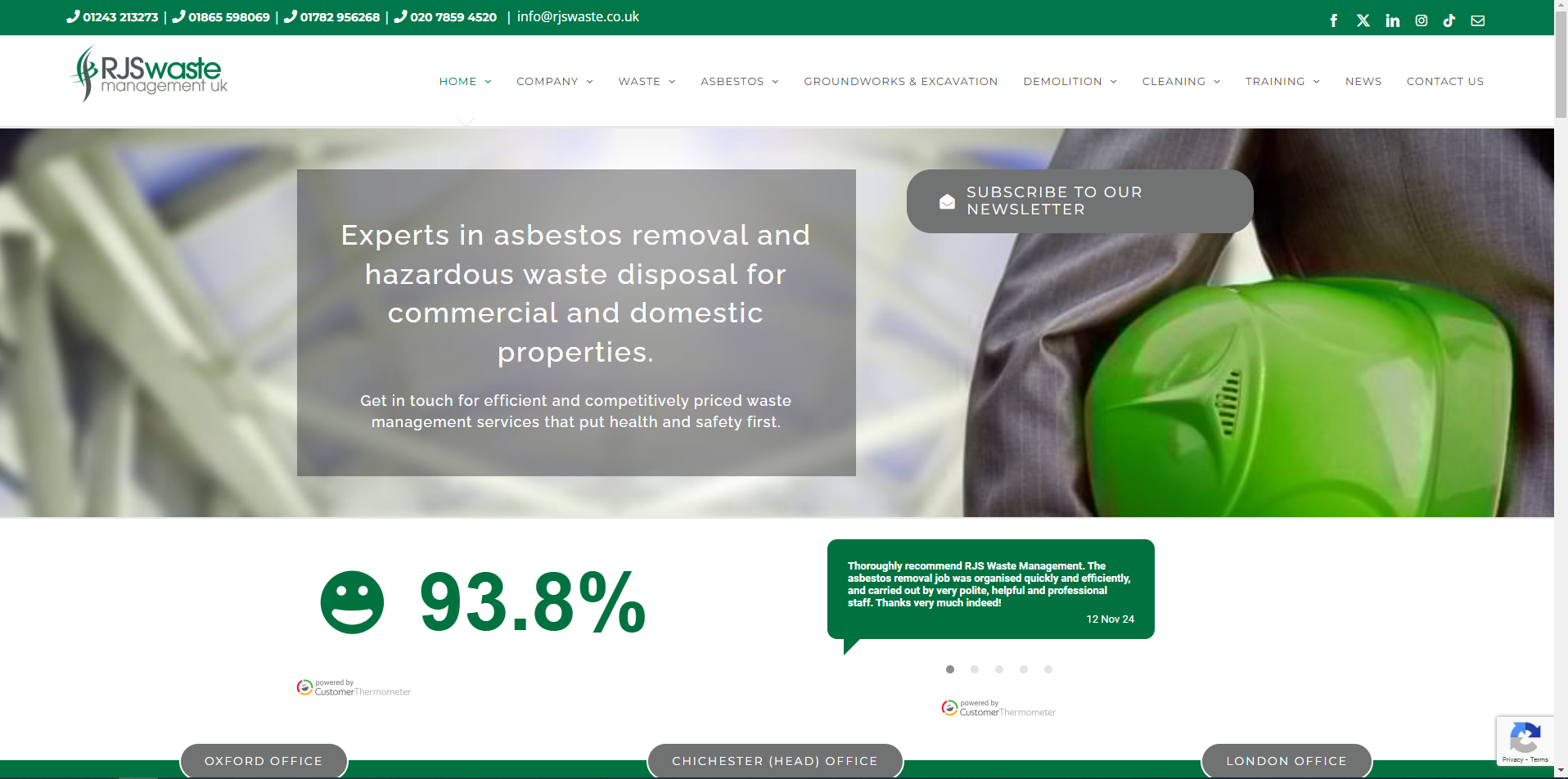 RJS Waste Management UK Ltd Website